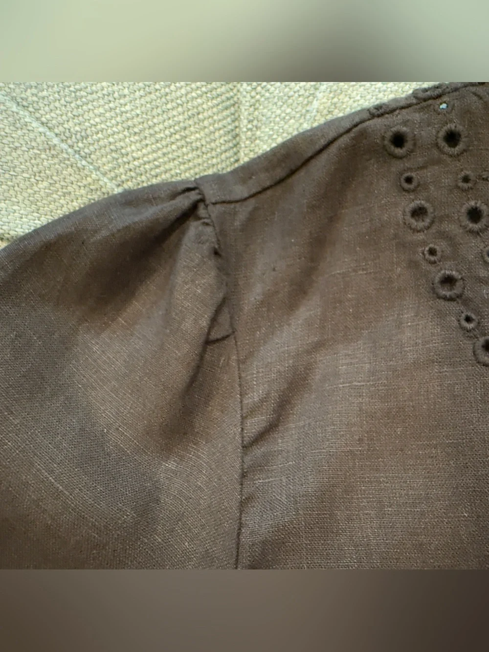 J. Crew Linen Top